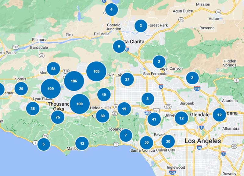 Service Areas